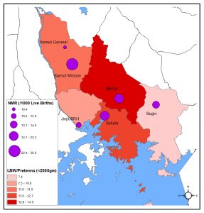 Map Of Mayuge District Mapping Can Guide Strategies To Save Mothers And Newborns; Learning From  Eastern Uganda | Makerere University Centre Of Excellence For Maternal  Newborn & Child Health